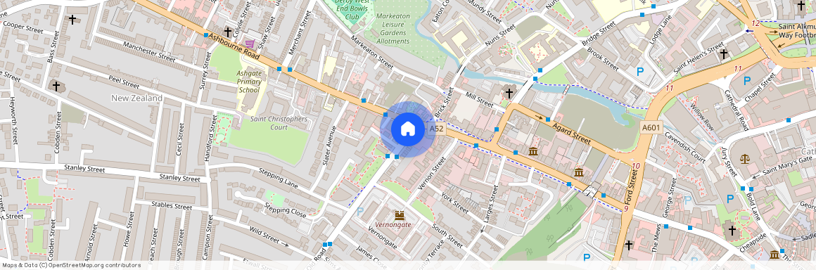 Uttoxeter Old Road, Derby, Derbyshire, DE1
