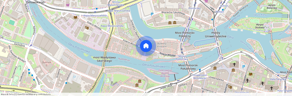 ul. Księcia Witolda, Nadodrze, Śródmieście, Wrocław, dolnośląskie