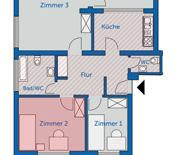 WG-Zimmer mit Komfort: Einziehen und Wohlfühlen - Photo 6