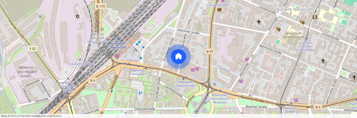 Turnerweg 3, 01097 Dresden - Äußere Neustadt