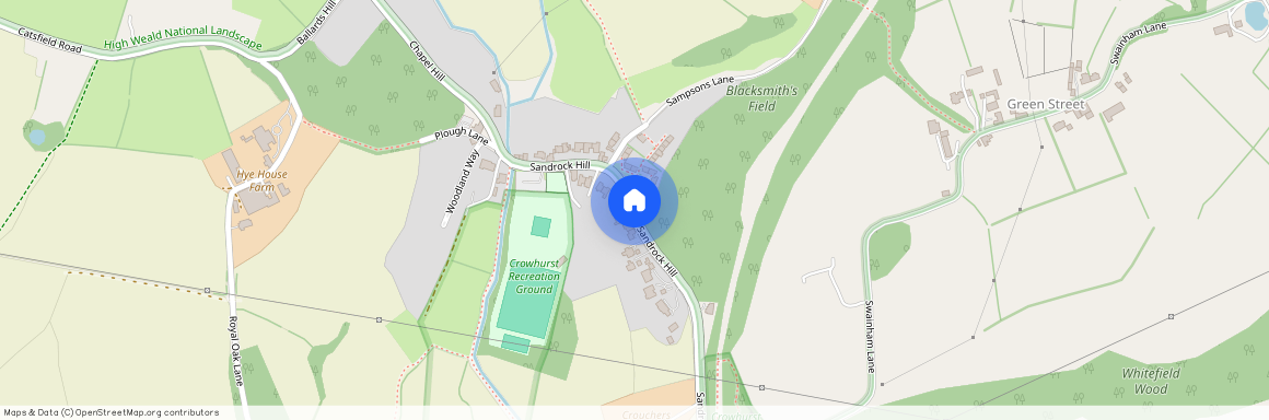 Sandrock Hill, Crowhurst