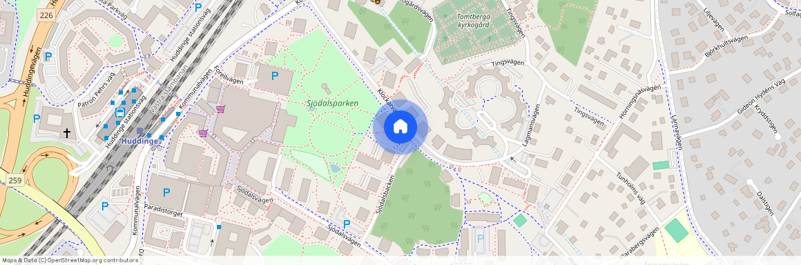 Klockarvägen 6, Sjödalen-Fullersta