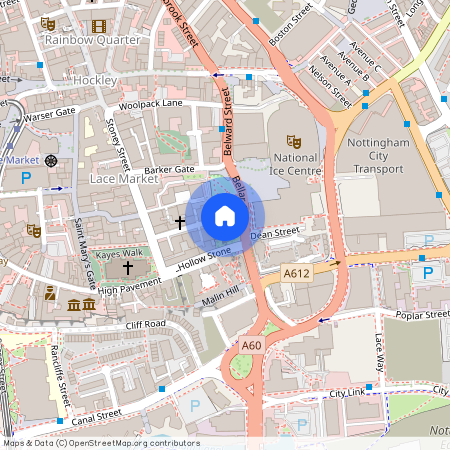 Flat 9 Plumptre Court, Poplar Street, Nottingham, Nottinghamshire, NG1