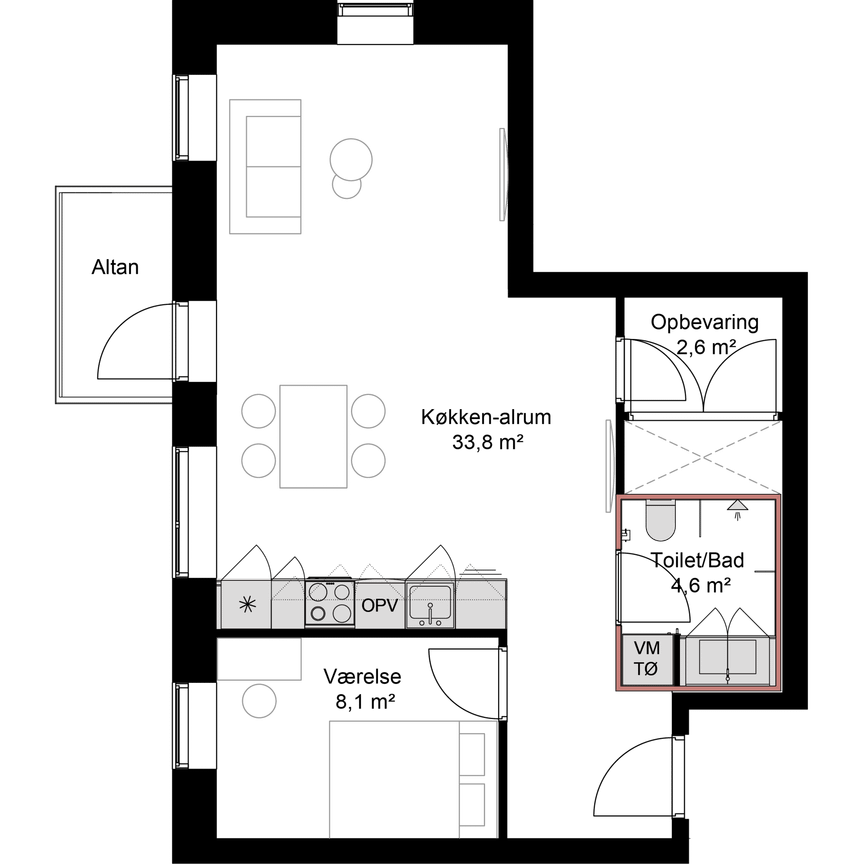 Jarlsberggade 3B, 7 lejl. 5 - Photo 2