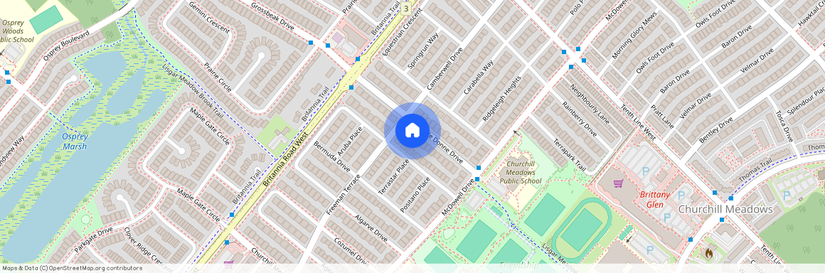 5890 Delledone Drive W #Upper, Mississauga, Churchill Meadows