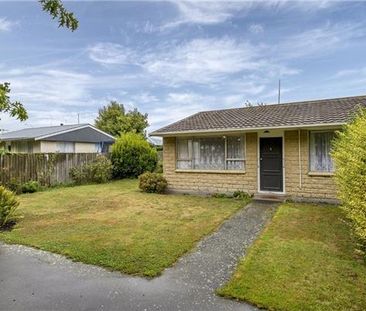 4/14 Rotherham Street , Riccarton, Christchurch City - Handy to Wes... - Photo 1