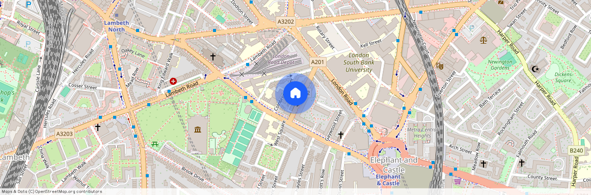 Garden Row, Elephant and Castle, London