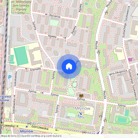 ul. Grenady 8, Młynów, Wola, Warszawa, mazowieckie