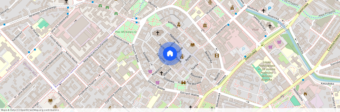 ul. Raciborska, Starówka, Śródmieście, Gliwice, śląskie