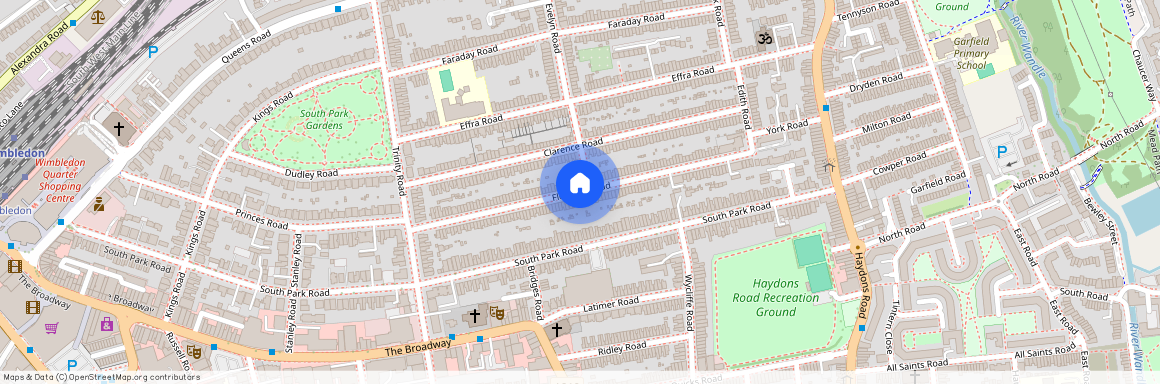 Florence Road, Wimbledon, SW19, London