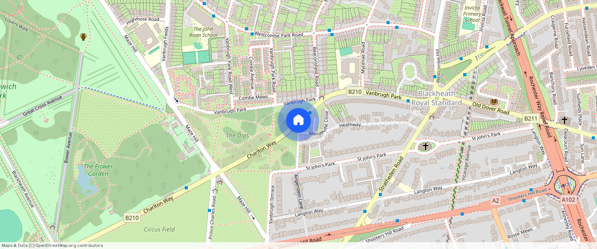 Vanbrugh Park, London, SE3