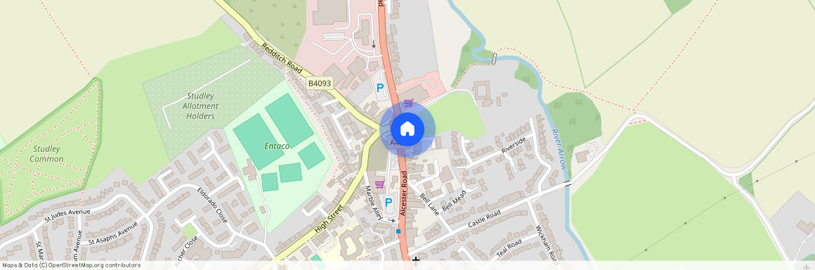 Flat 2, Hayden House, 5A Alcester Road, Studley.