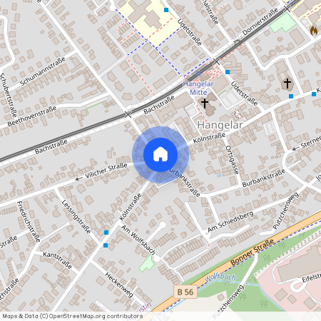 53757, Sankt Augustin / Hangelar