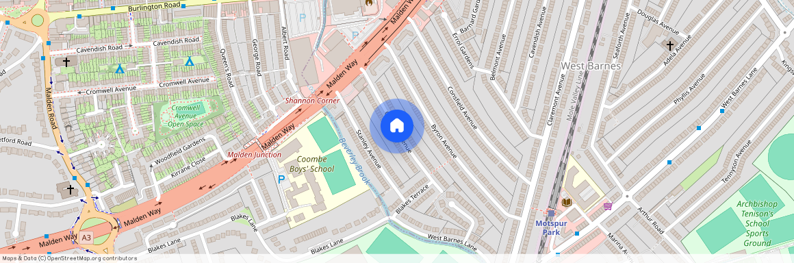 Cobham Avenue, New Malden