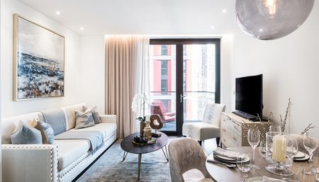 A stunning interior-designed one-bedroom apartment for rent in Nine Elms, London, SW11 - Photo 5