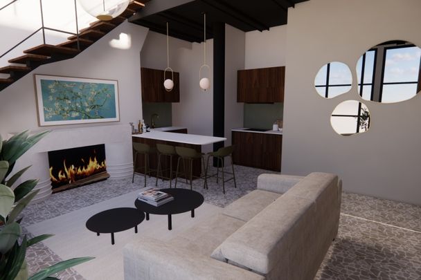 Duplex unique meublé et rénové - Ranelagh - Photo 1