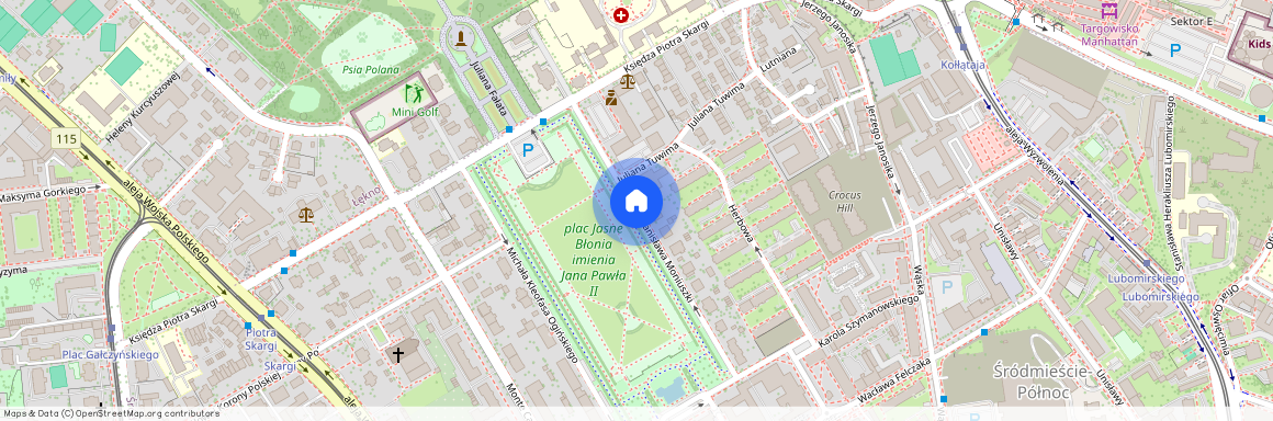 ul. Stanisława Moniuszki, Śródmieście-Północ, Śródmieście, Szczecin, zachodniopomorskie