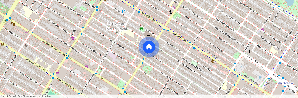 Av. Laval, Plateau-Mont-Royal, Plateau-Mont-Royal, Ile de Montréal, H2W 1E5
