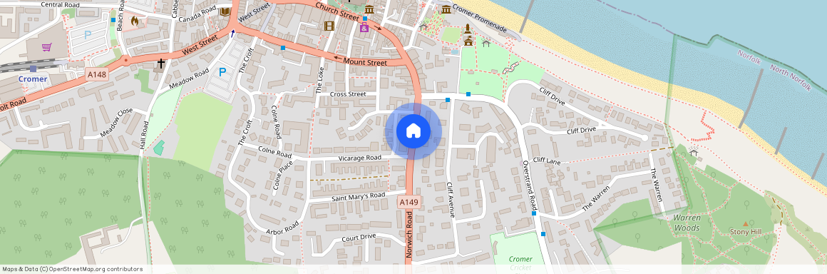 Electric House, Cromer, NR27