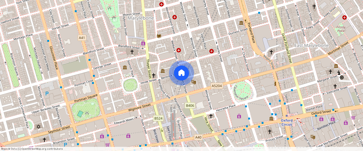 Welbeck Street, W1W, London