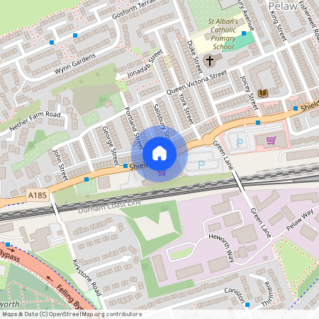 Oakfield Terrace, Pelaw, Gateshead