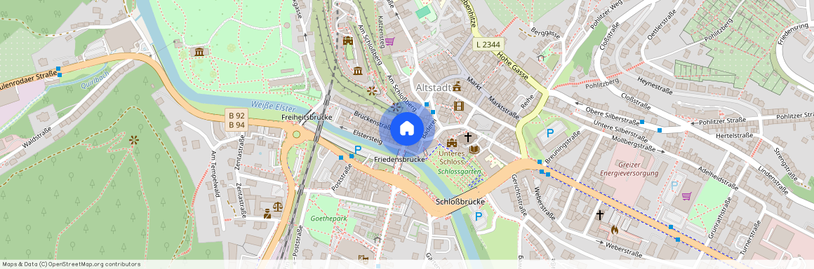 Brückenstraße, 07973, Brückenstraße    Greiz