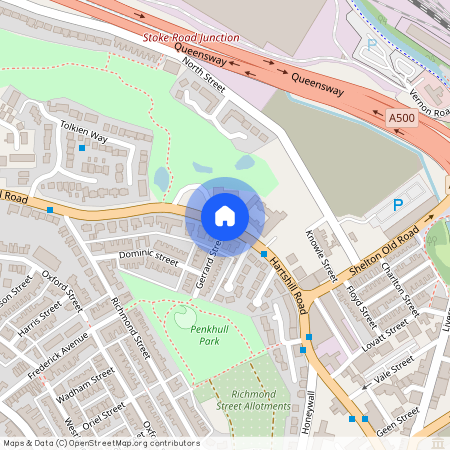 Gerrard Street, Hartshill, Stoke-on-Trent, ST4