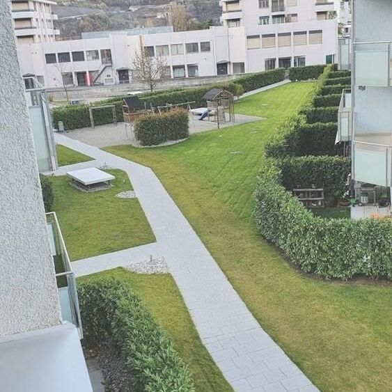 SION / Je suis " AU FIL DE L'EAU " Appartement terrasse 3.5 pces de 90 m² à LOUER - Photo 1