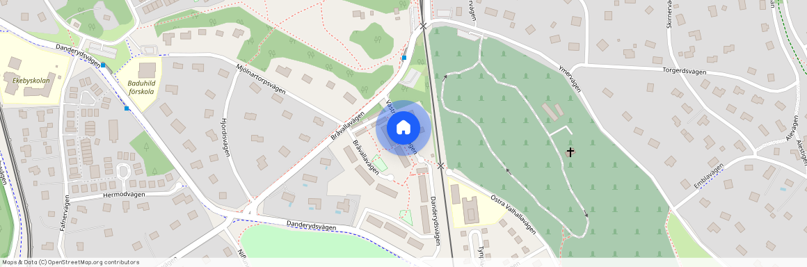 Västra Valhallavägen, Djursholm