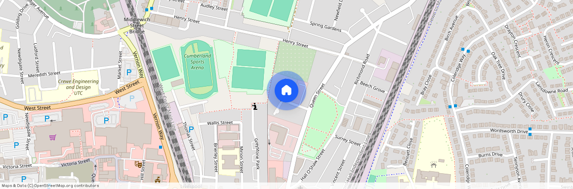 Mary Street, Crewe, Cheshire, CW1