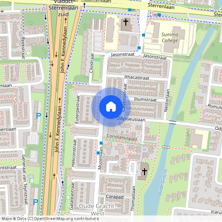 Oude Gracht-West, 5631 JK, Odysseuslaan, Eindhoven
