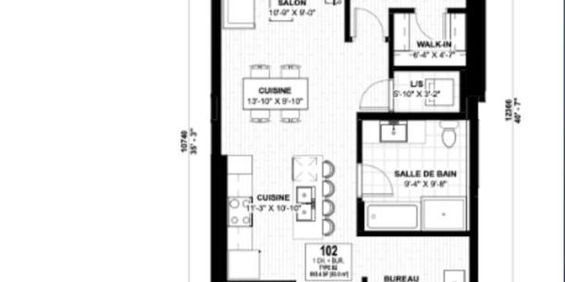 1 CH - 1 SDB - Gatineau - $1,700 /mo - Photo 3