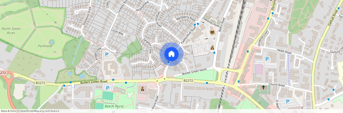 Paddockhall Road, Oakdene Paddockhall Road, RH16