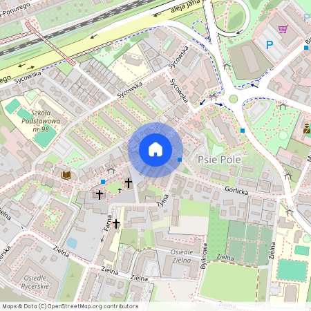 ul. Gorlicka, Psie Pole, Psie Pole, Wrocław, dolnośląskie