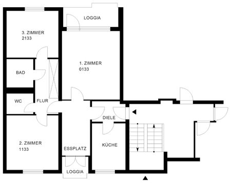 Großzügig geschnittene 2-Zimmer-Wohnung im Herzen von Westhagen // Dachgeschoss links - Foto 4