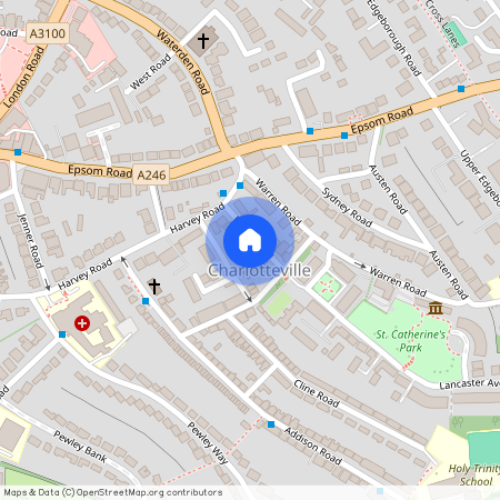 Baillie Road, Guildford GU1