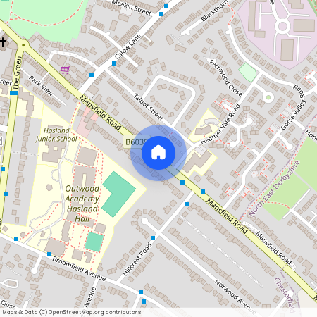 Mansfield Road, Hasland