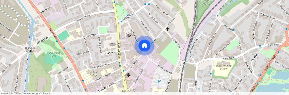 WalsallMill Street, WS2 8AN, Wolverhampton