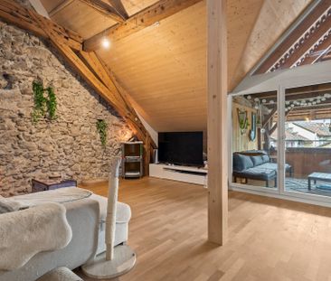 aussergewöhnlich, charmant, grosszügig: 2.5-Zi-Loft-Whg in Büren an... - Photo 2