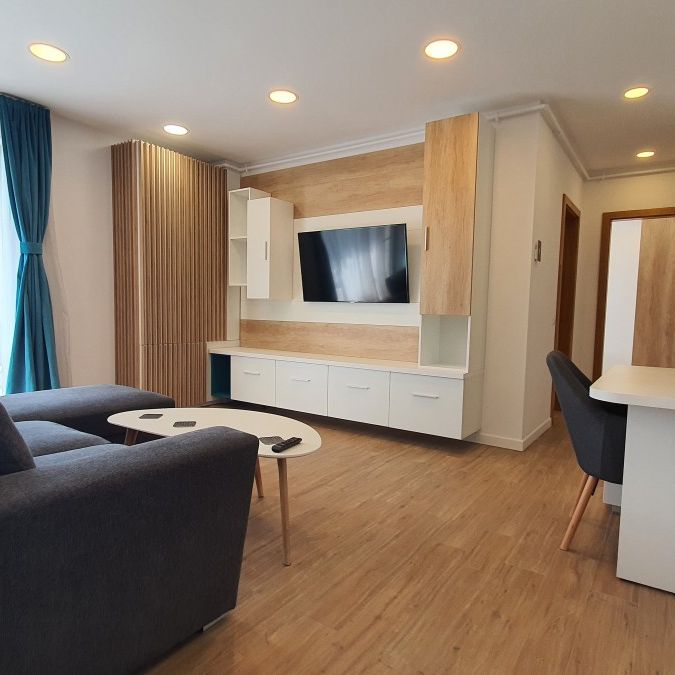 PLOPILOR PREMIUM RESIDENCE: penthouse for rent in Cluj-Napoca, near the University of Agricultural Sciences and Veterinary Medicine and near the University of Medicine and Pharmacy, with living-room, bedroom and a huge terrace - Fotografie 1