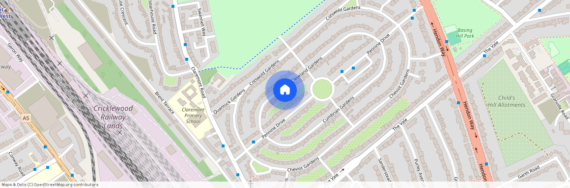 Cleveland Gardens, London, NW2