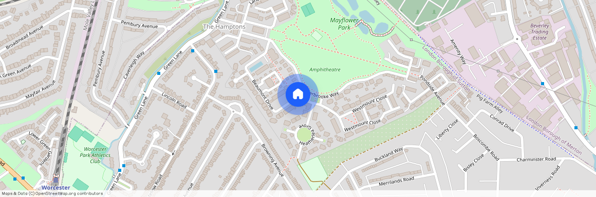 Priors Barn House, Worcester Park, KT4