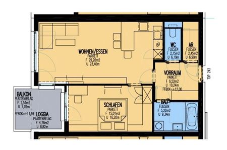 Zentrale 2-Zimmer-Wohnung mit idealer Raumaufteilung und Freifläche nahe dem Linzer Bahnhof zu vermieten! - Photo 4