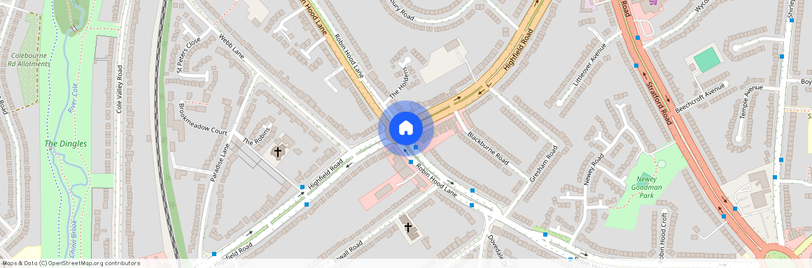 Robin Hood Lane, Birmingham, B28