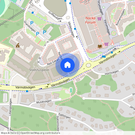 Östra Granittrappan 8, Nacka Centrum