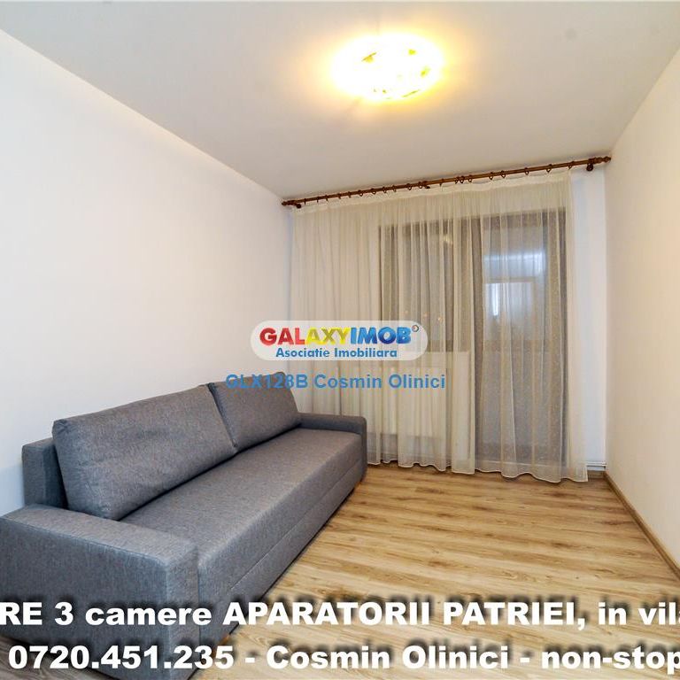 INCHIRIERE 3 camere BERCENI - Aparatorii Patriei, metrou, in vila - Fotografie 1