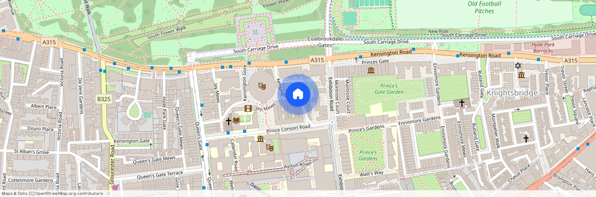 Albert Hall Mansions, South Kensington, London, SW7