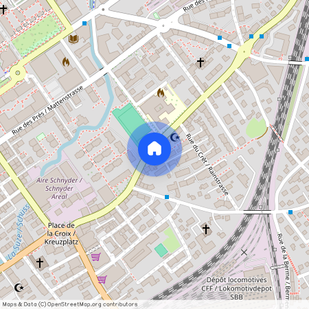 2503, Biel/Bienne, Rue De Madretsch / Madretschstrasse, 56