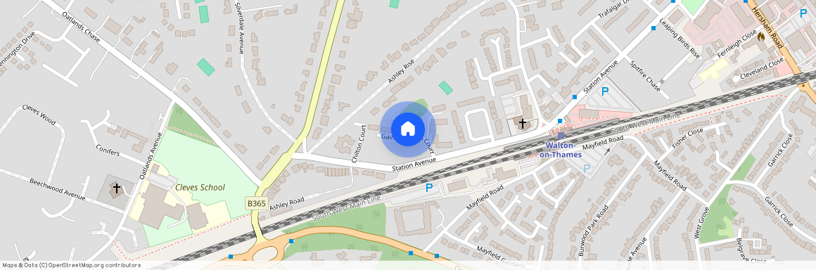 Gainsborough Court, Walton on Thames, Surrey