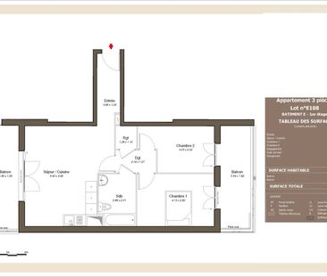 Location Appartement 3 pièces 57m² LE BLANC MESNIL 93150 - Photo 6